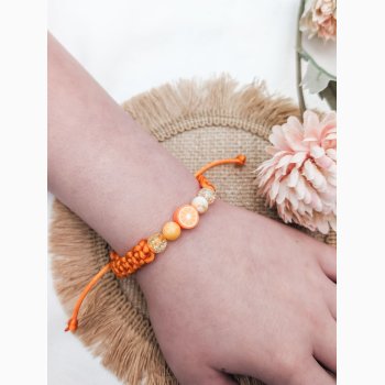 APPELSIN Flettet Armb�nd