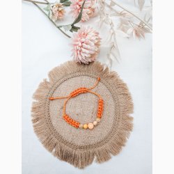 APPELSIN Flettet Armb�nd