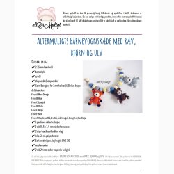 Opskrift Barnevognskde med Rv, Bjrn og Ulv