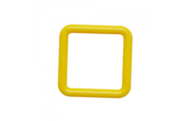Firkantet Bideringe Gul