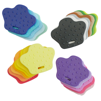 1stk Fodformede Bideringe med Knopper