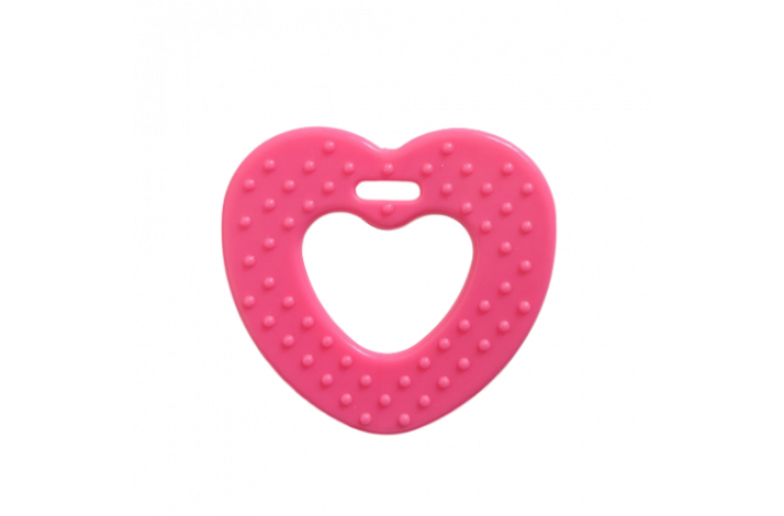 Hjerter Bideringe med Knopper Pink