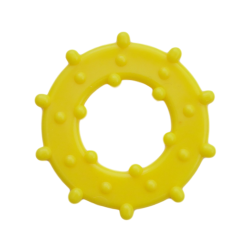 42 mm Rund Bideringe med Store Knopper