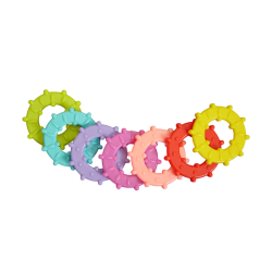 42 mm Rund Bideringe med Store Knopper