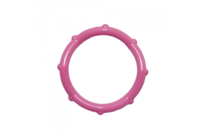 56 mm Bideringe med Knopper Pink