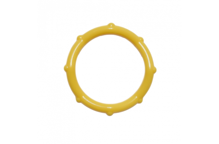 56 mm Bideringe med Knopper Gul