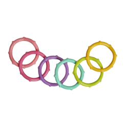 56 mm Bideringe med Knopper