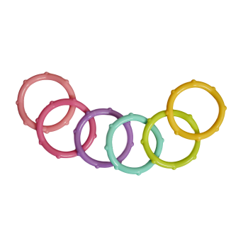 56 mm Bideringe med Knopper