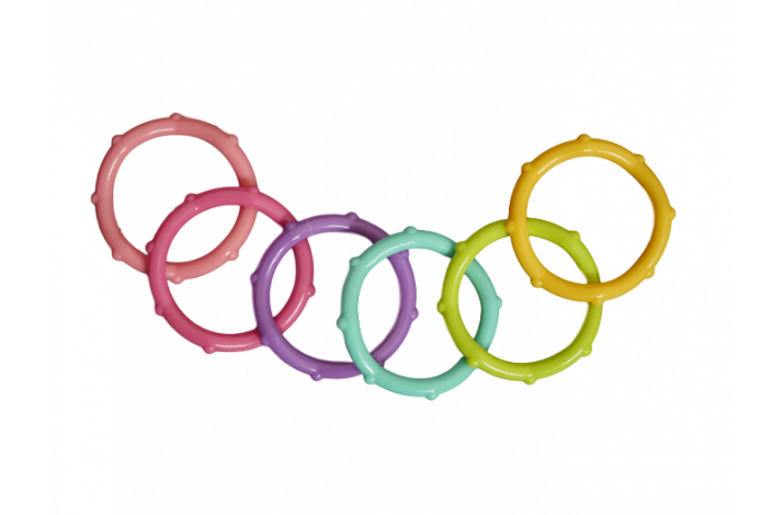 56 mm Bideringe med Knopper