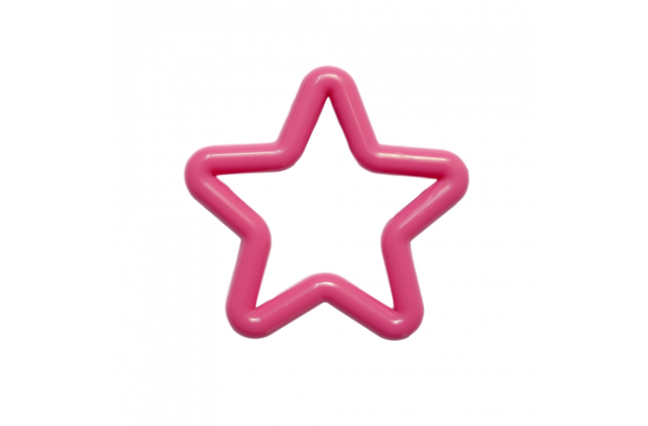 Stjerneformet Bideringe Pink