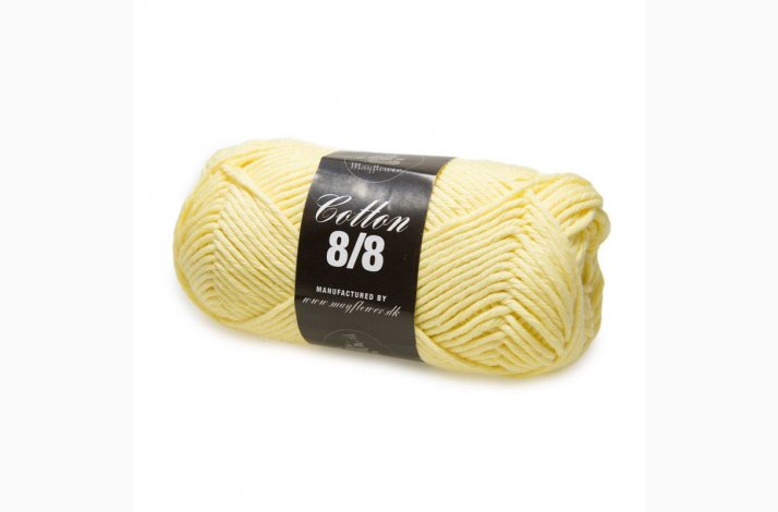 Udget Mayflower Cotton 8/8 BIG COTTON 8/8 BIG LYS GUL (1919)