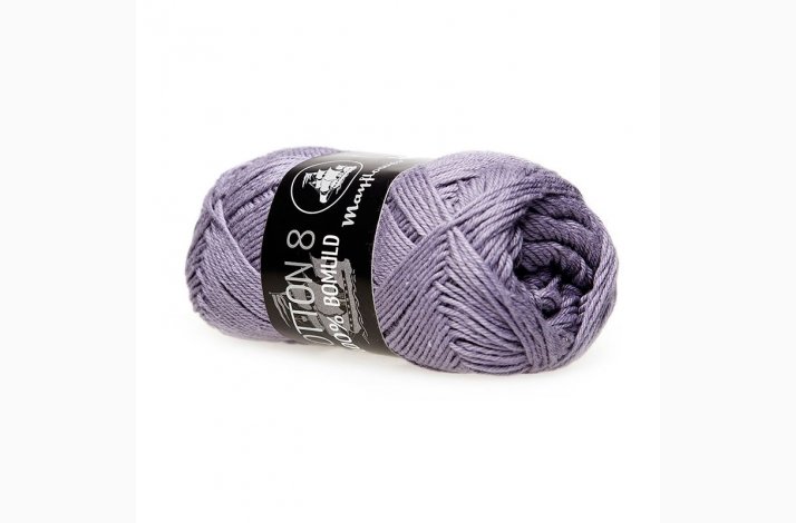 Mayflower Cotton 8/4 1493 Støvet lilla