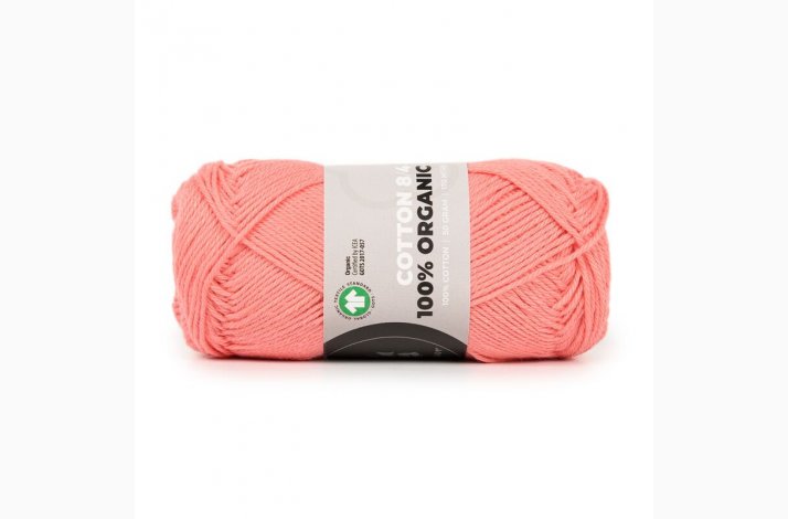 Mayflower Cotton Organic - NY 06 VARM CORAL
