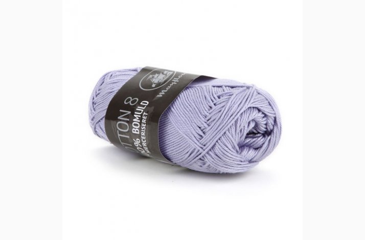 Mayflower Cotton 8/4 Merceriseret UDGET 716 COTTON 8/4 MERC. LYS LAVENDEL 