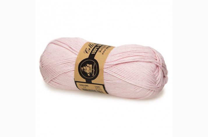 Mayflower Cotton 8/4 kologisk Lys Rosa 11