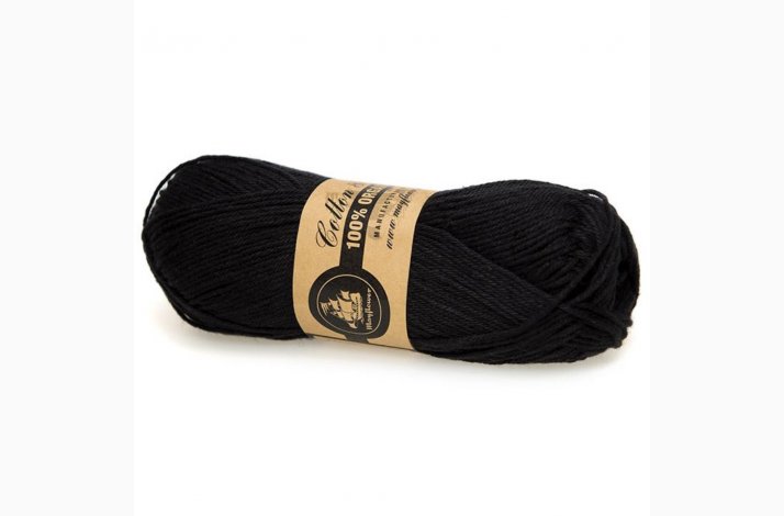 Mayflower Cotton 8/4 kologisk Sort 20