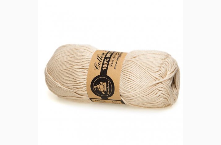 Mayflower Cotton 8/4 kologisk Sand 25
