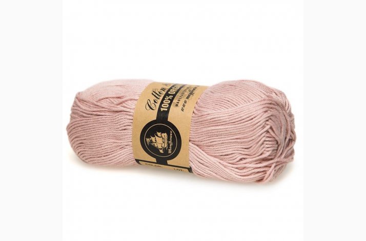 Mayflower Cotton 8/4 kologisk Stvet Rosa 07