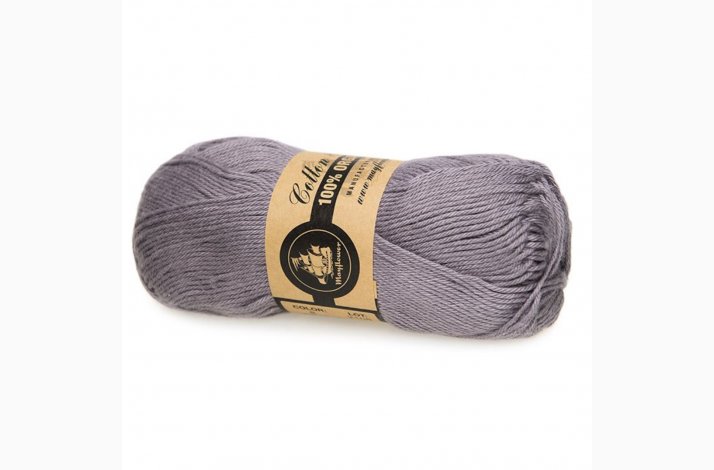 Mayflower Cotton 8/4 kologisk Stvet Lavendel 08