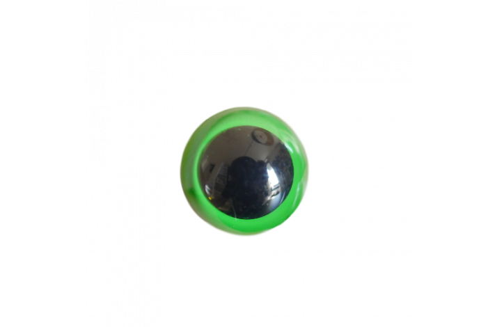 Farvede 12 mm Sikkerhedsjne - St med 5 par jne - Hndinstallation Grn