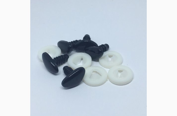 S�t med 5 stk. N�se -  H�ndinstallation 14 x 8 mm