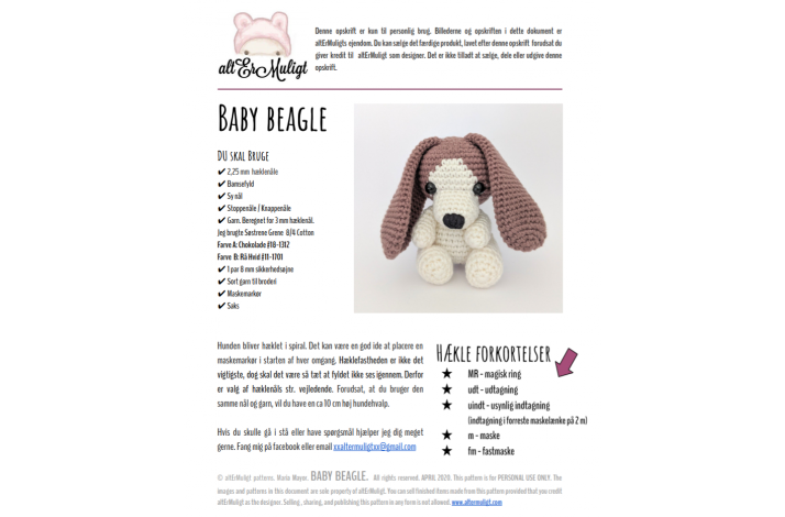 Opskrift Baby Beagle