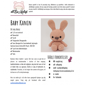 Opskrift Baby Kanin