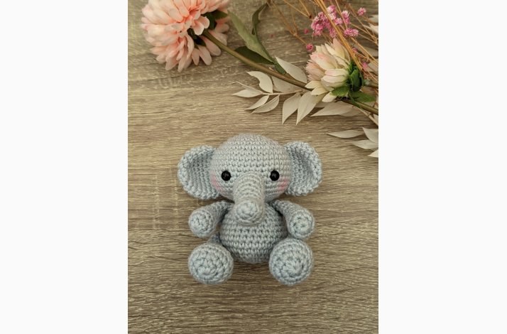 Baby Elefant - PDF Opskrift