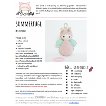 Opskrift Sommerfugl med Musikbox