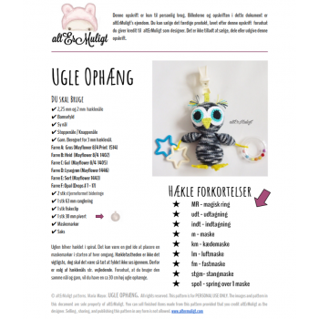 Opskrift Ugle Oph�ng