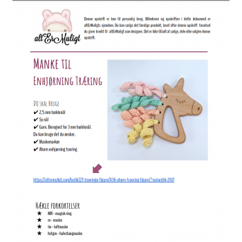 Manke til Enhjrning Trring