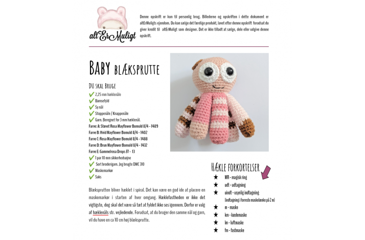 Opskrift Baby Blksprutte