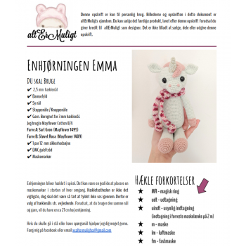 Opskrift Enhjrningen Emma