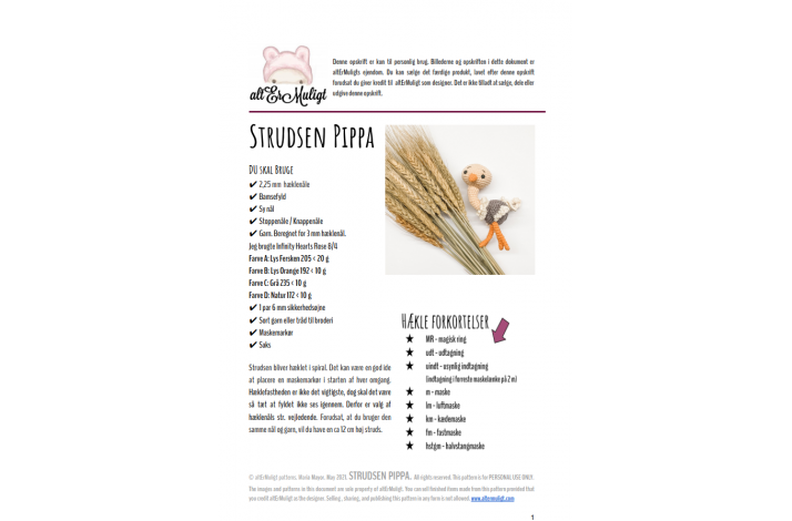 Opskrift Strudsen Pippa