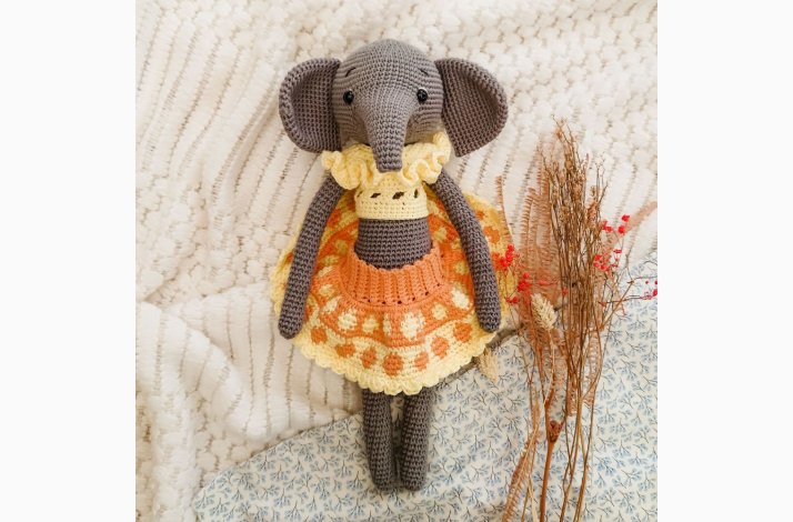 Elefanten ELOISE - PDF Opskrift