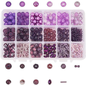 Gr-Det-Selv Glasperler 365 stk-st