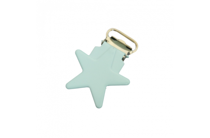 Seleclips med Figurer Baby Lysebl Stjerne