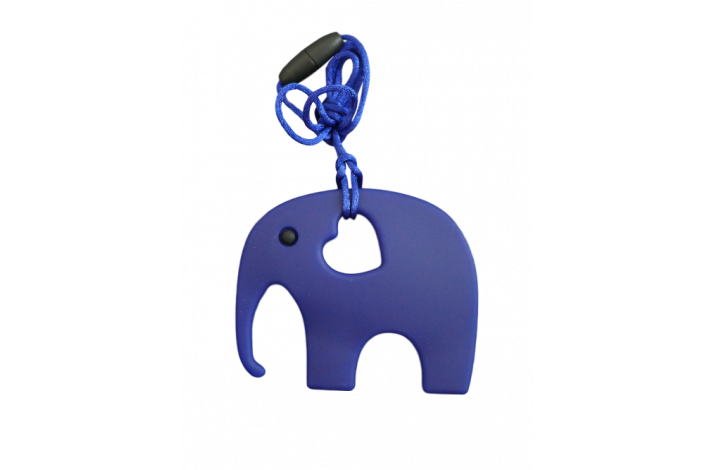 Elefant Silikone Bidering 0410 Navy Bl