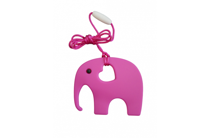 Elefant Silikone Bidering 0612 Cerise