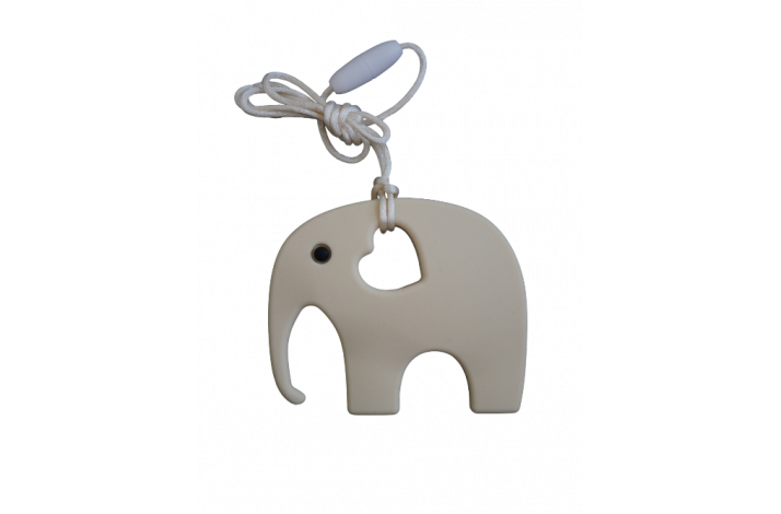 Elefant Silikone Bidering 0930 R Hvid
