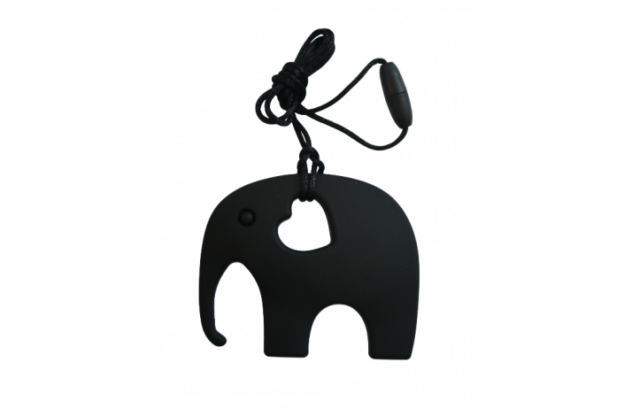 Elefant Silikone Bidering 0010 Sort