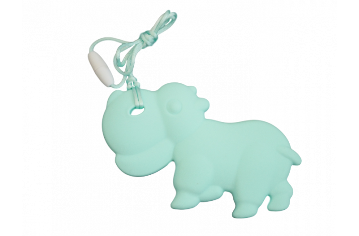 Flodhest Silikone Bidering 0322 Lys Turkis