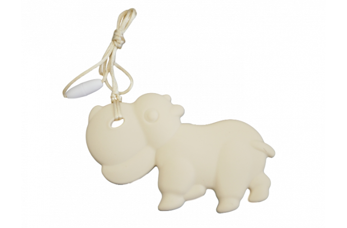 Flodhest Silikone Bidering 0930 R Hvid