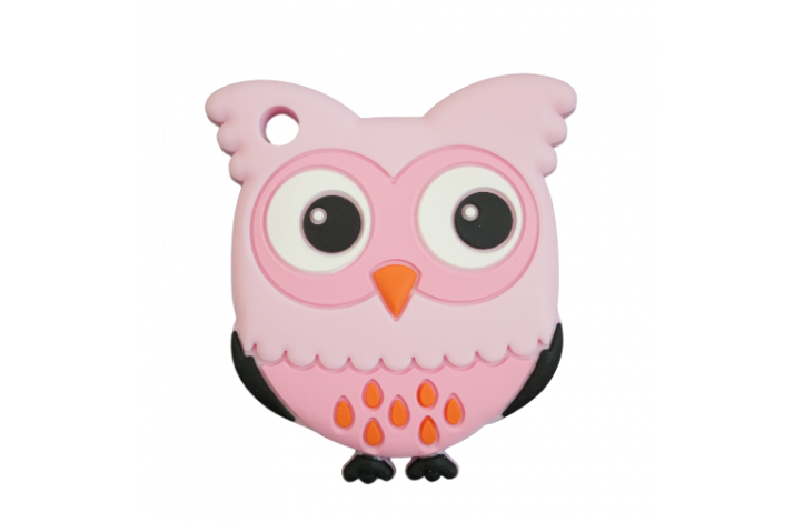 Ugle #2 Silikone Bidering 0714 Rosa