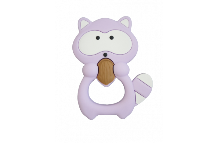 Vaskebjrn Silikone Bidering 0524 Lyselilla