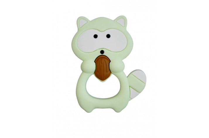 Vaskebjrn Silikone Bidering 0226 Pastel Lime