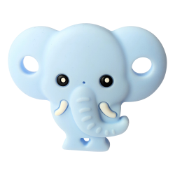 Baby Lysebl Elefant Silikone Sutte