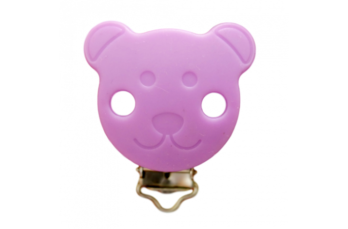 Bjrn Silikone Clips 0522 Lilla