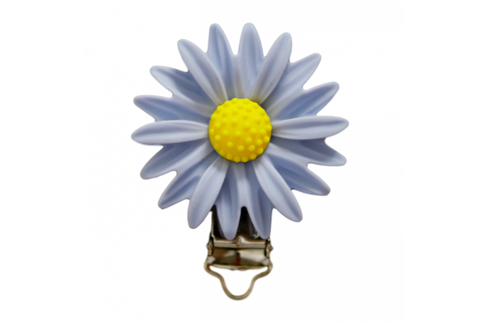 Blomster Silicone Clips 0514 Stvet Lilla