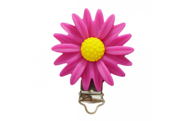 Blomster Silicone Clips 0612 Cerise